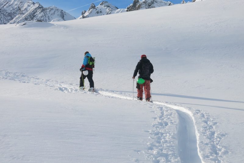 Heading up